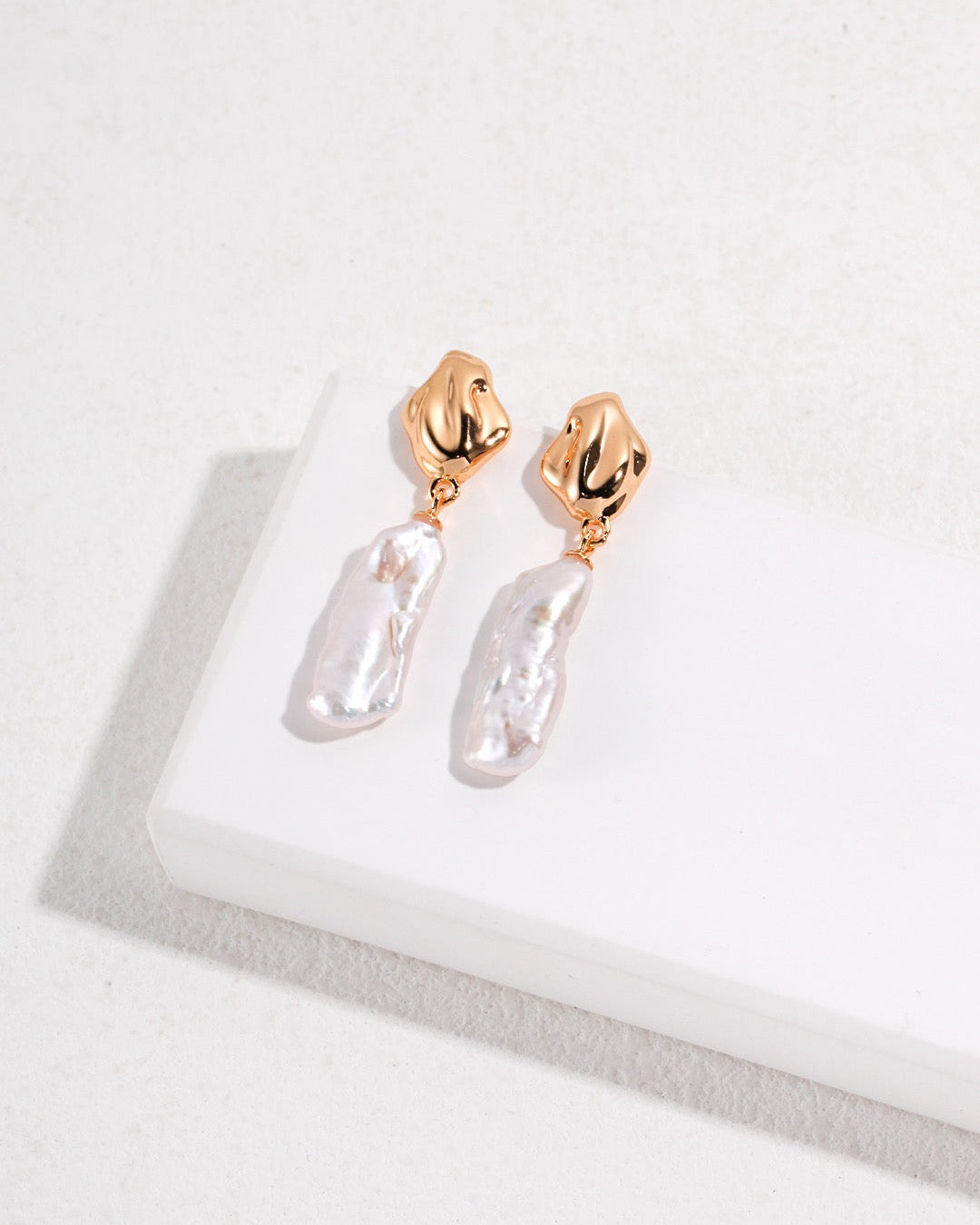 Elegant Pearl Drop Earrings